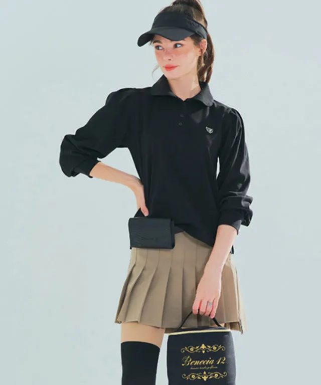 BENECIA 12 Long Sleeve Puff - Black