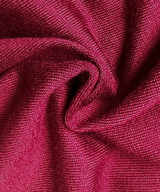 BENECIA 12 Ria Collar Knit - Wine