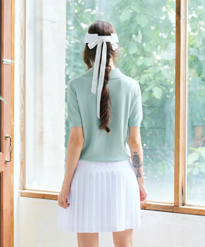 BENECIA 12 Waffle Short Sleeve - Mint