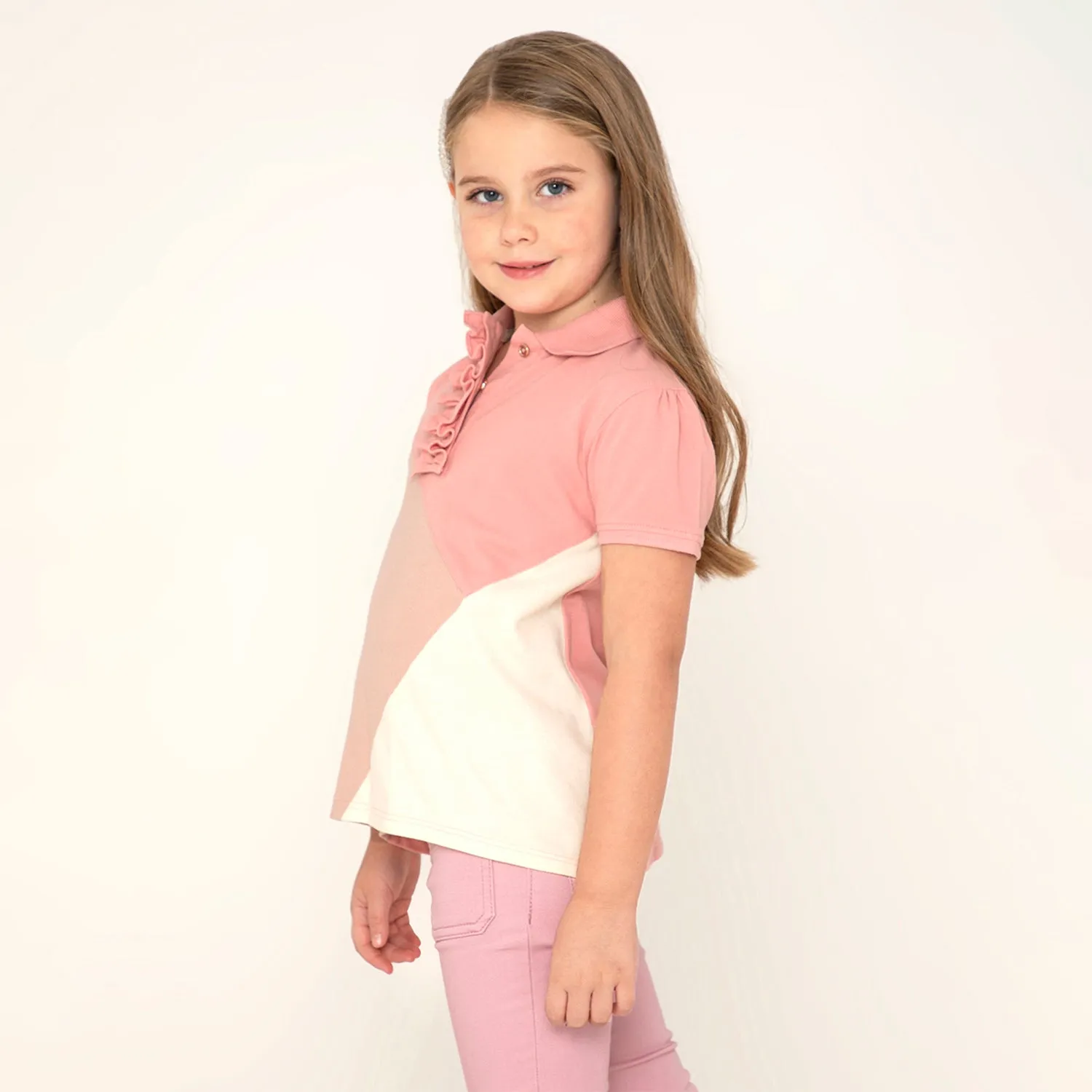 Berry Polo Top