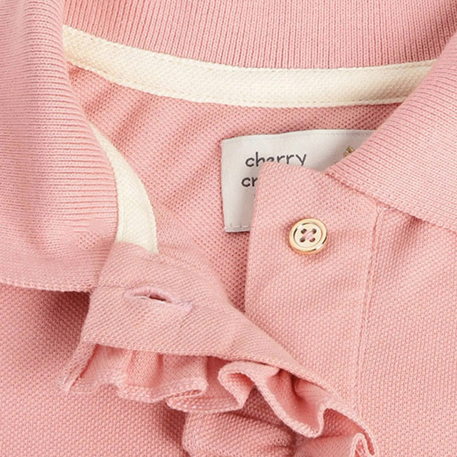 Berry Polo Top
