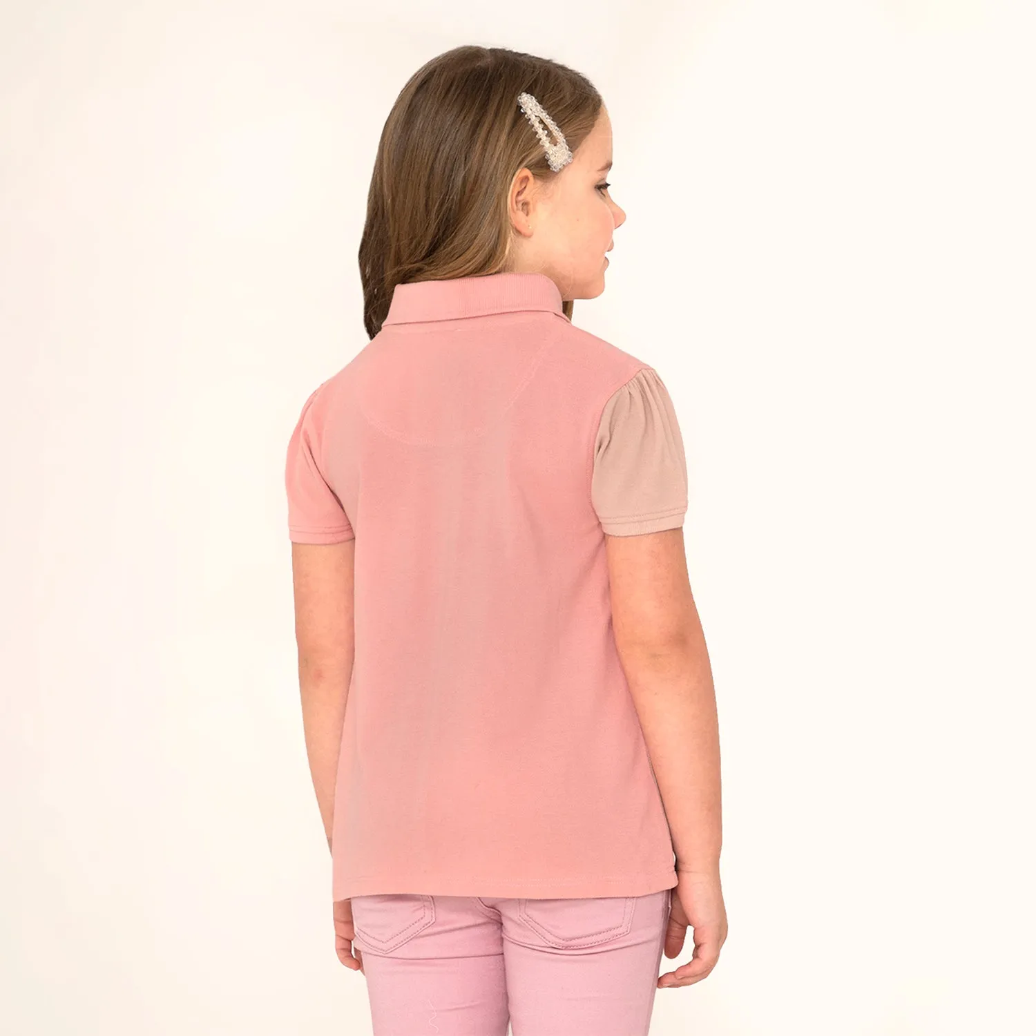 Berry Polo Top