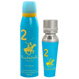 Beverly Hills Polo Club 2 Sport Pour Femme Gift Set 100ml EDP   150ml Deo Spy