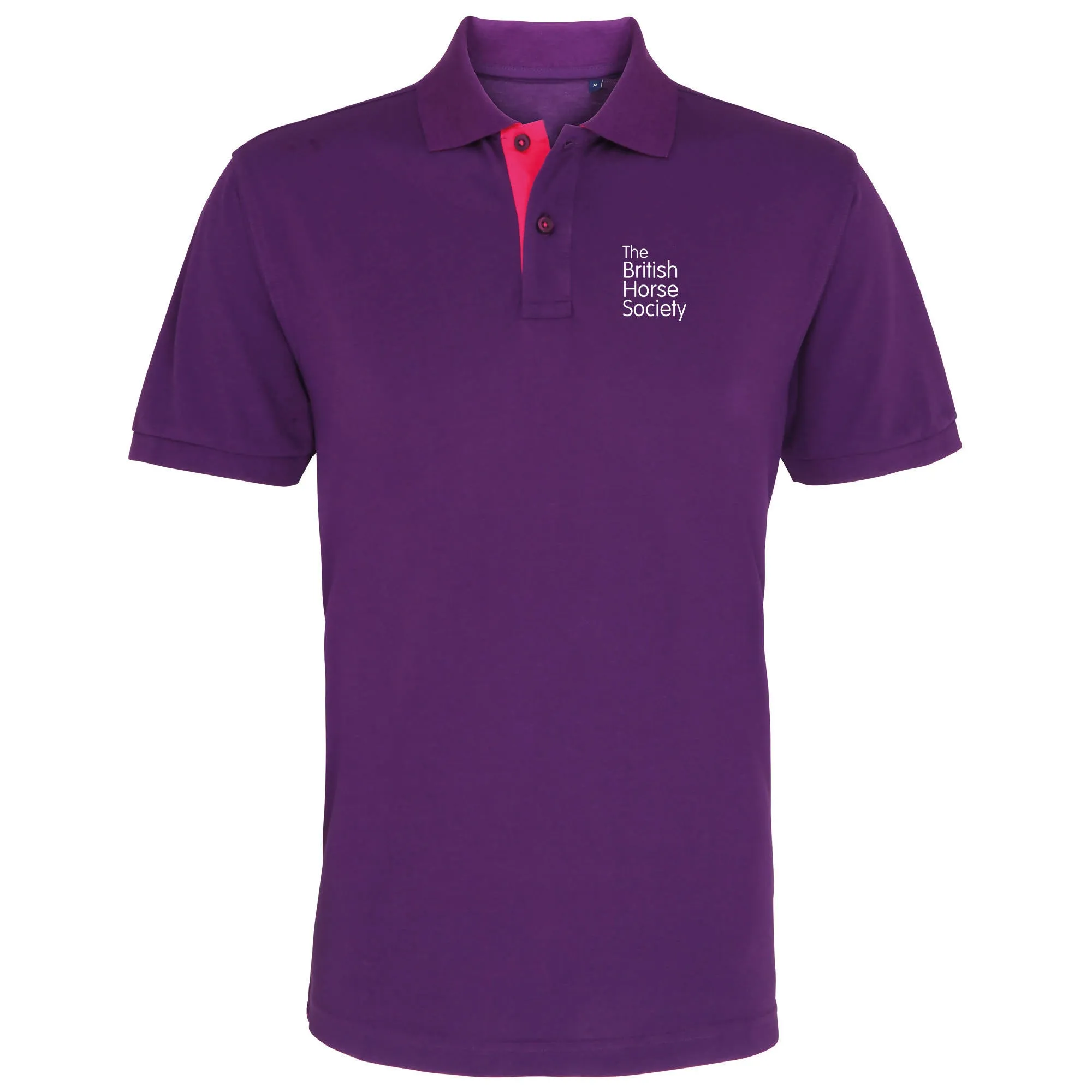 BHS Unisex Contrast Polo Shirt