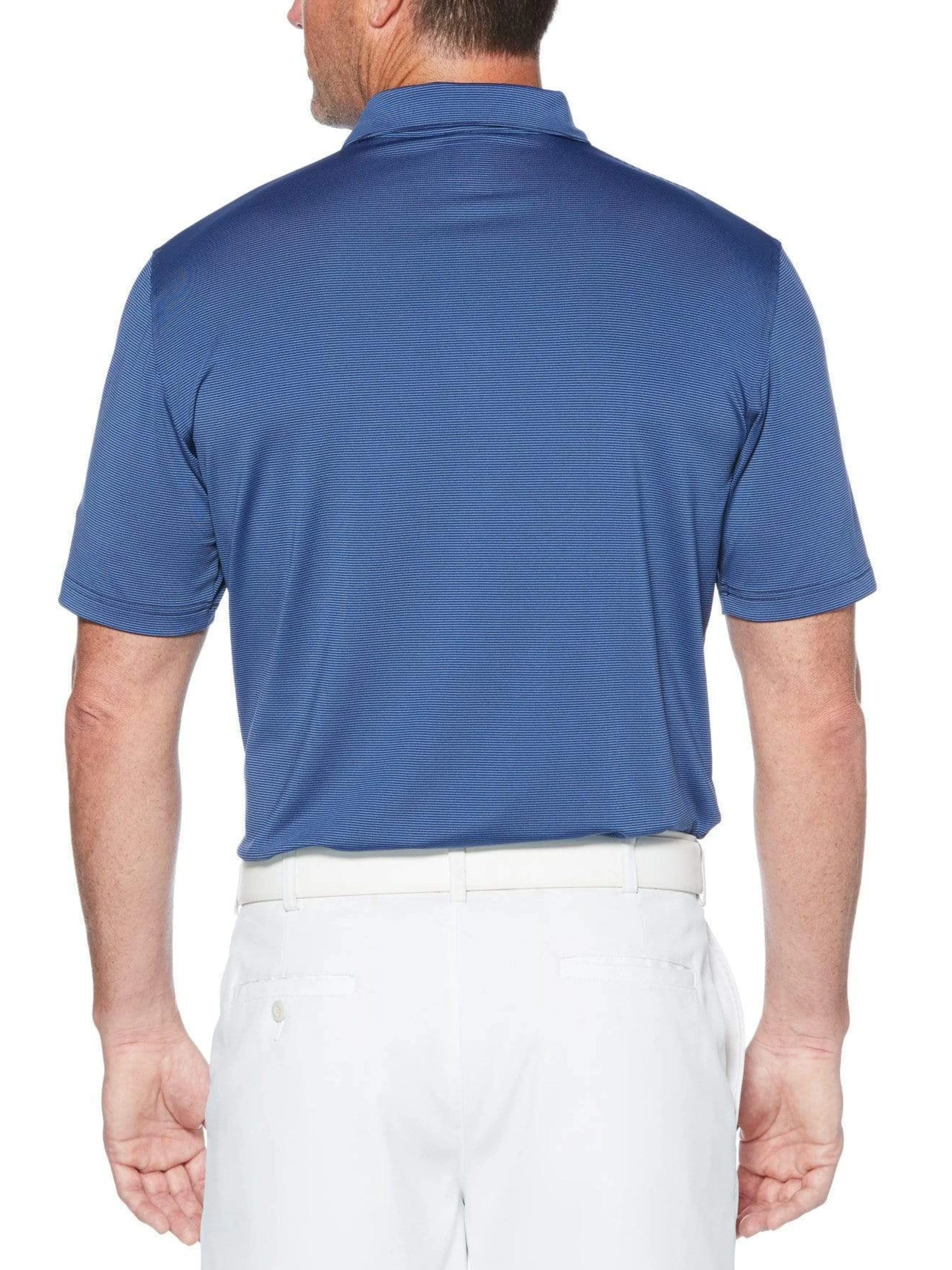 Big & Tall Fine Line Stripe Polo