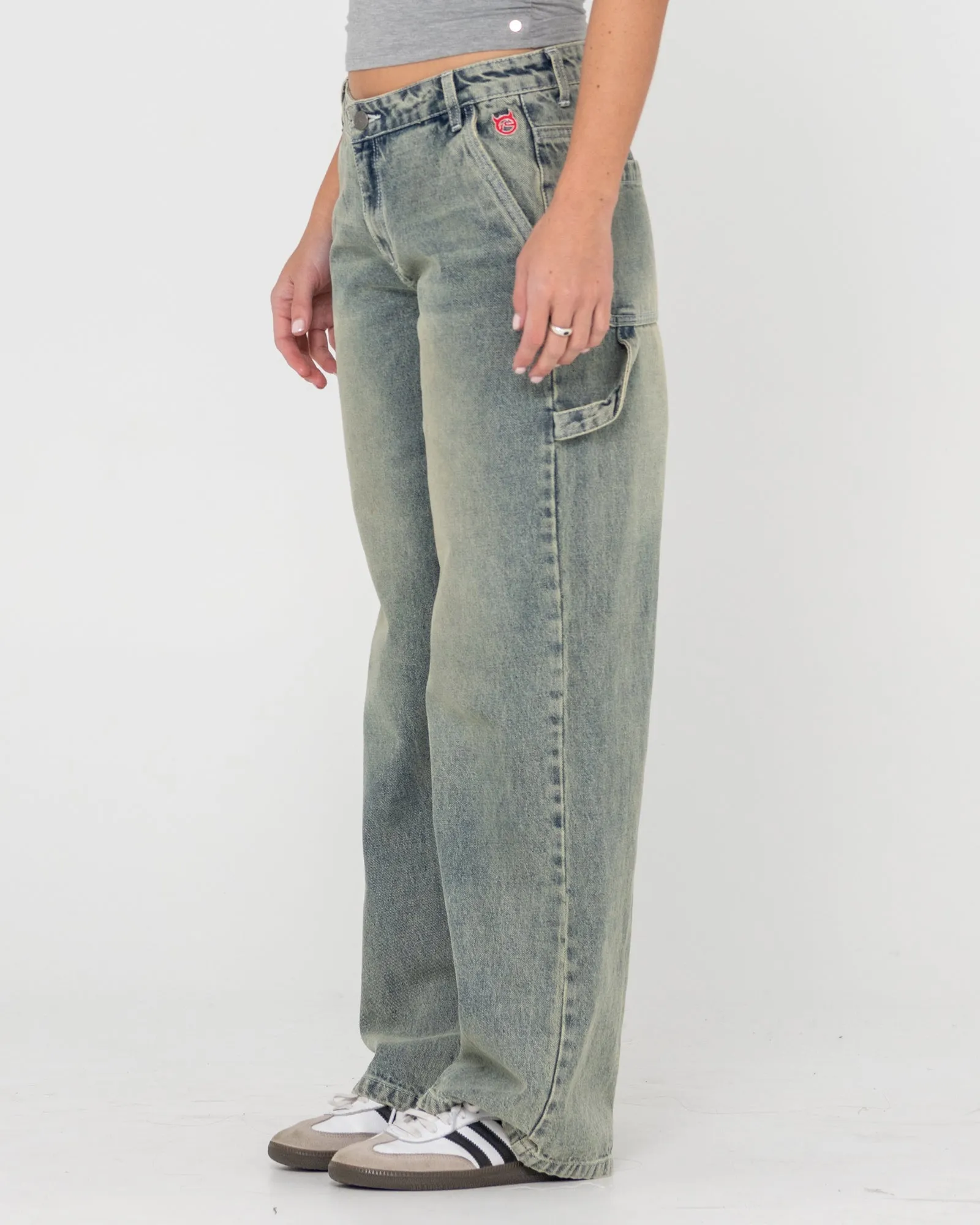 Billie 2.0 Low Rise Carpenter Jean