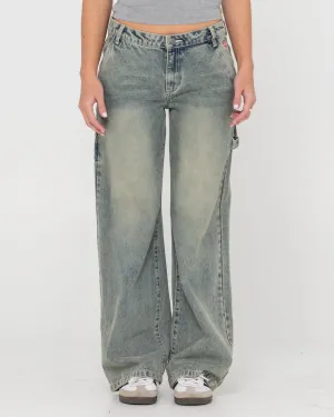 Billie 2.0 Low Rise Carpenter Jean