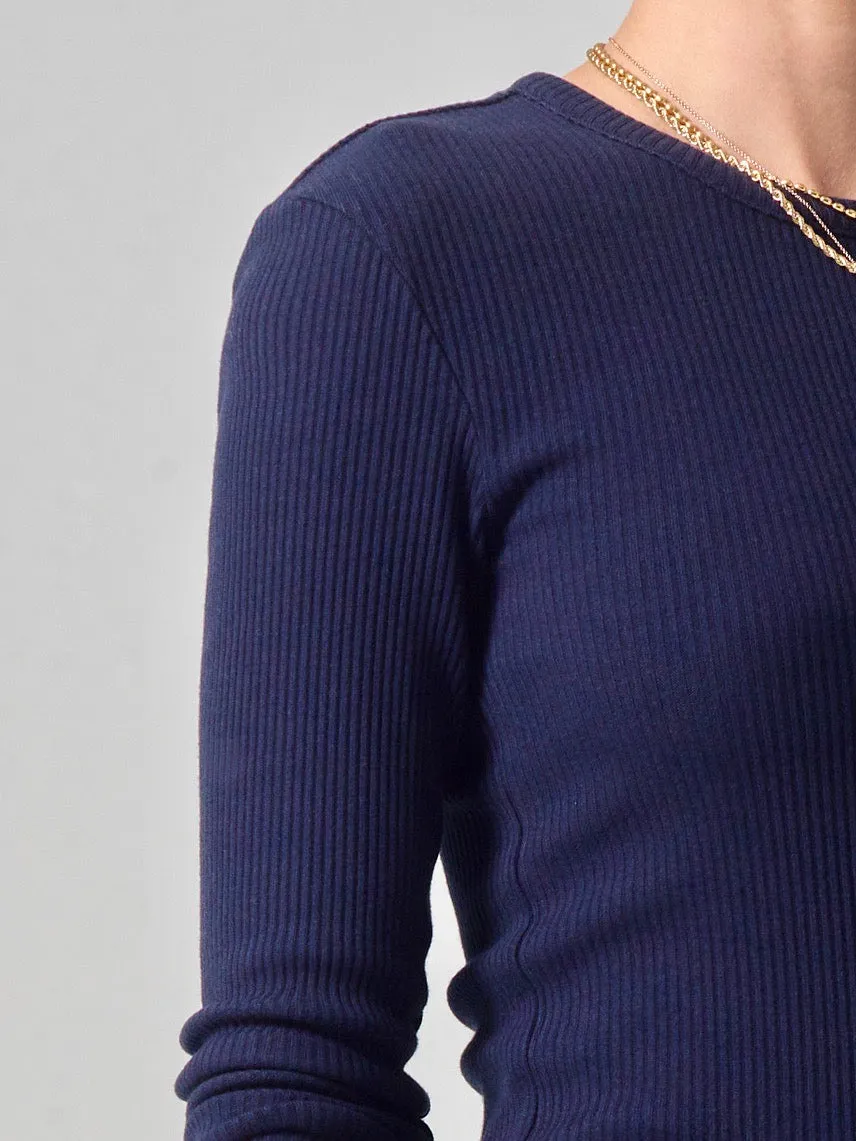 Bina Crewneck - Navy