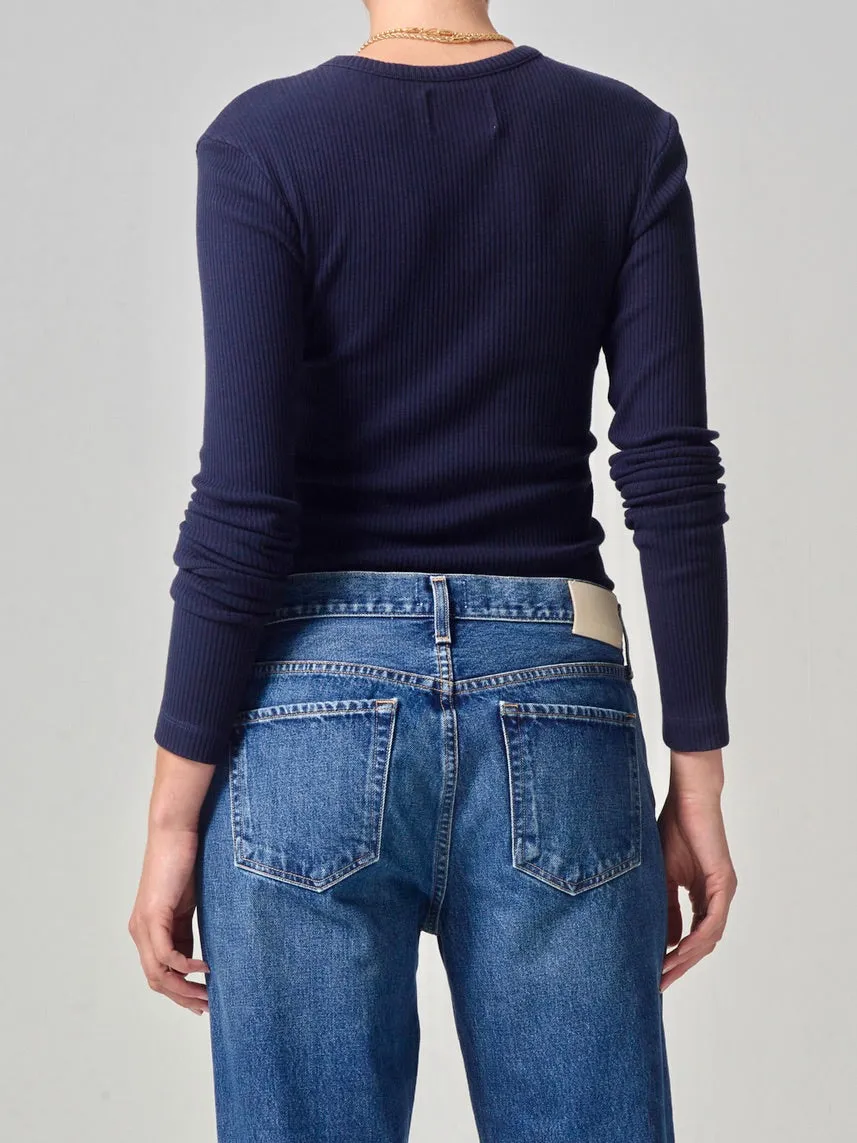Bina Crewneck - Navy