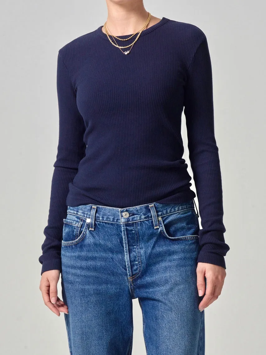 Bina Crewneck - Navy