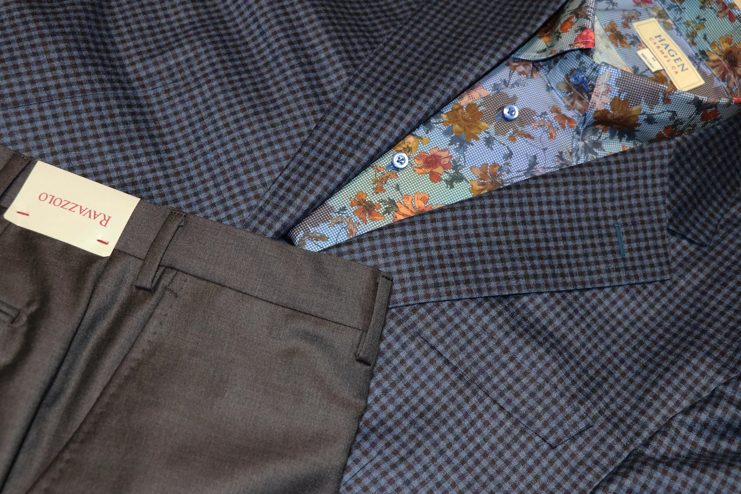 Blue Check Sport Coat
