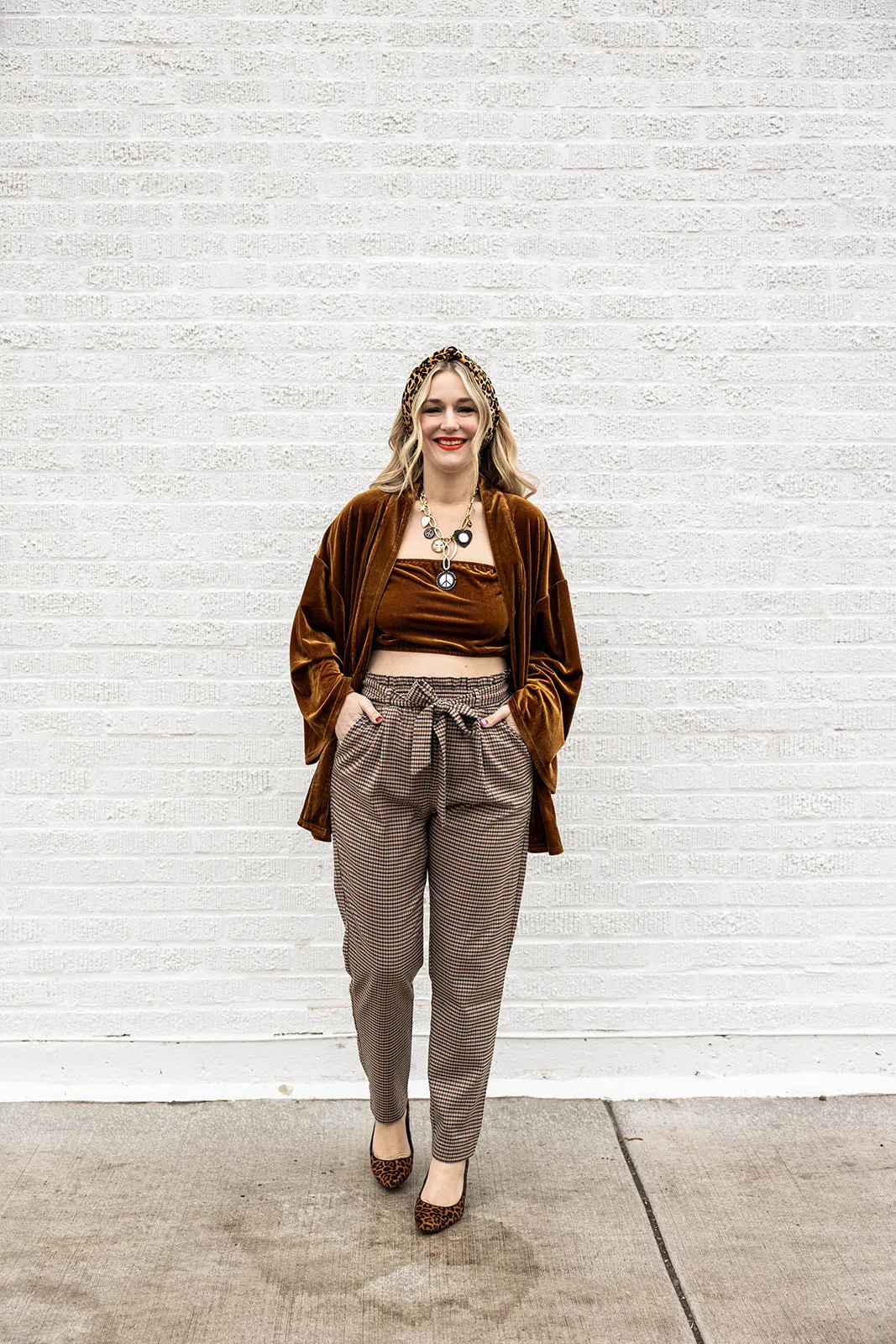bowie bralette in gold dust velvet
