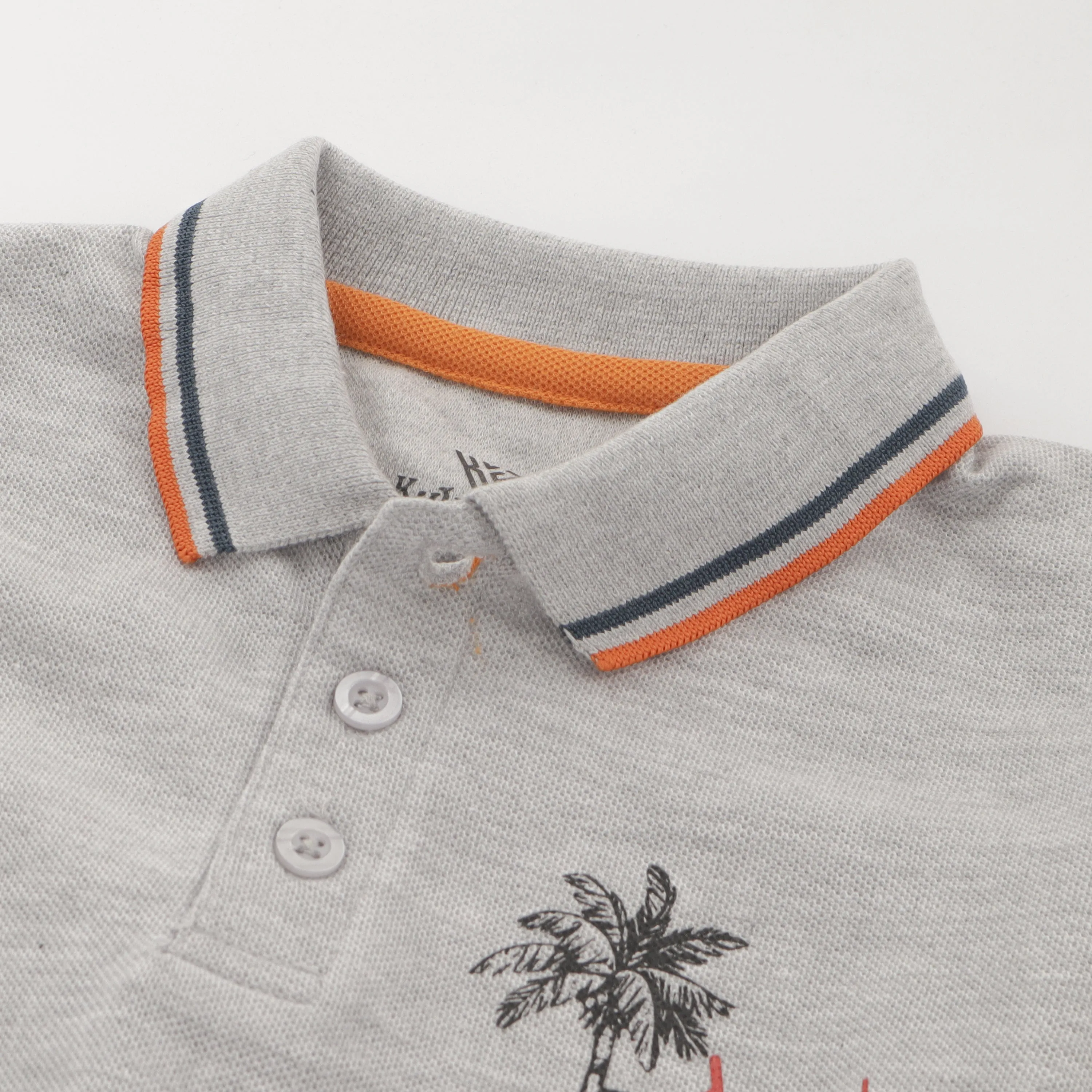Boys Half Sleeves Polo T-Shirt (Car)