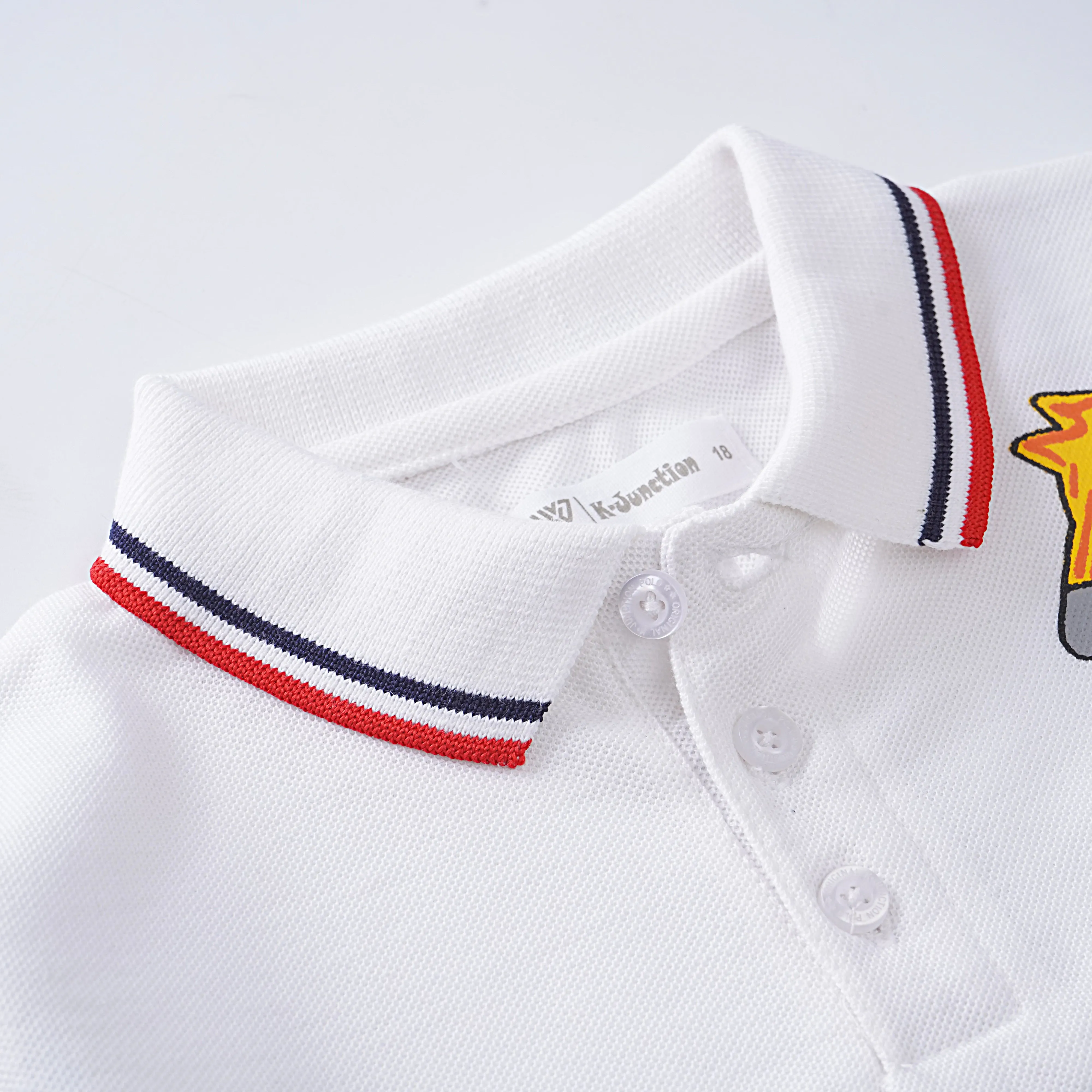 Boys Half Sleeves Polo T-Shirt (Girraffe)