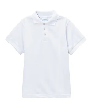Boys Uniform Polo Shirt White 5-18