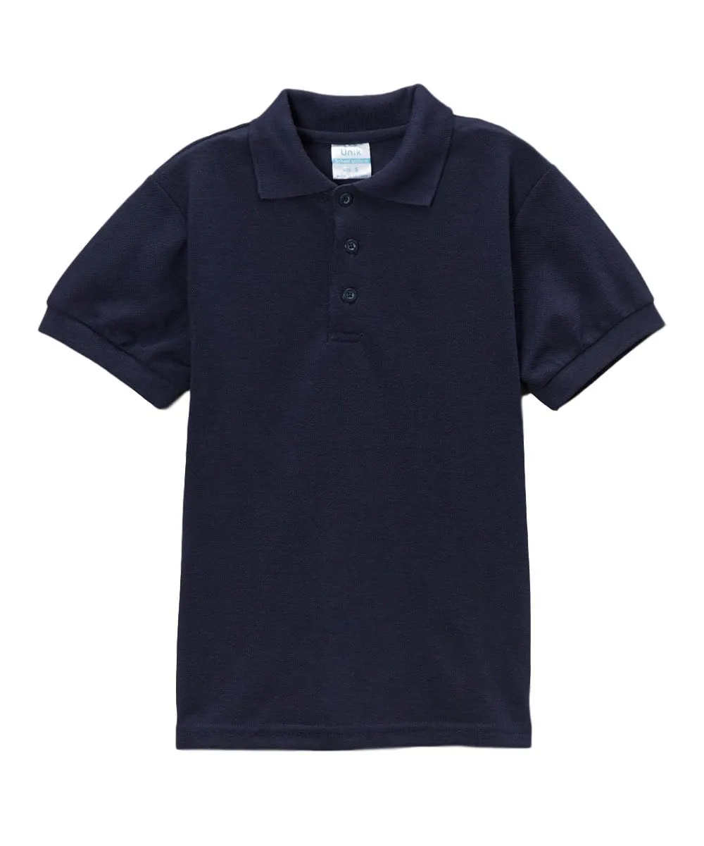 Boys Uniform Polo Shirt White 5-18