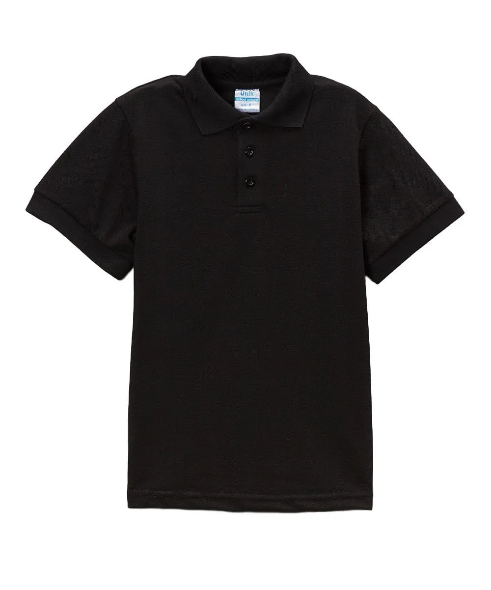 Boys Uniform Polo Shirt White 5-18