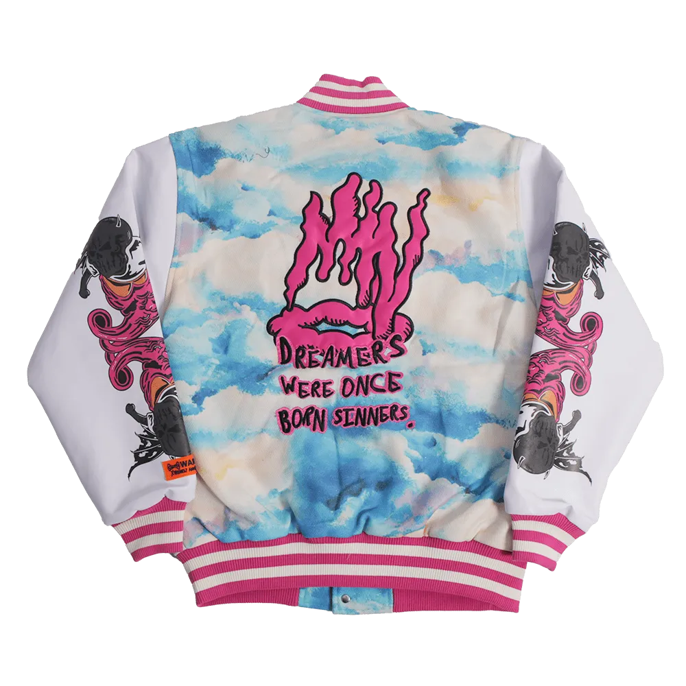 BRAND X DREAMVILLE VARSITY JACKET (MULTI)