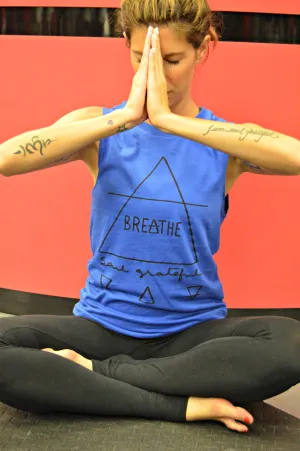 Breathe Soul Grateful Unisex Muscle Tank