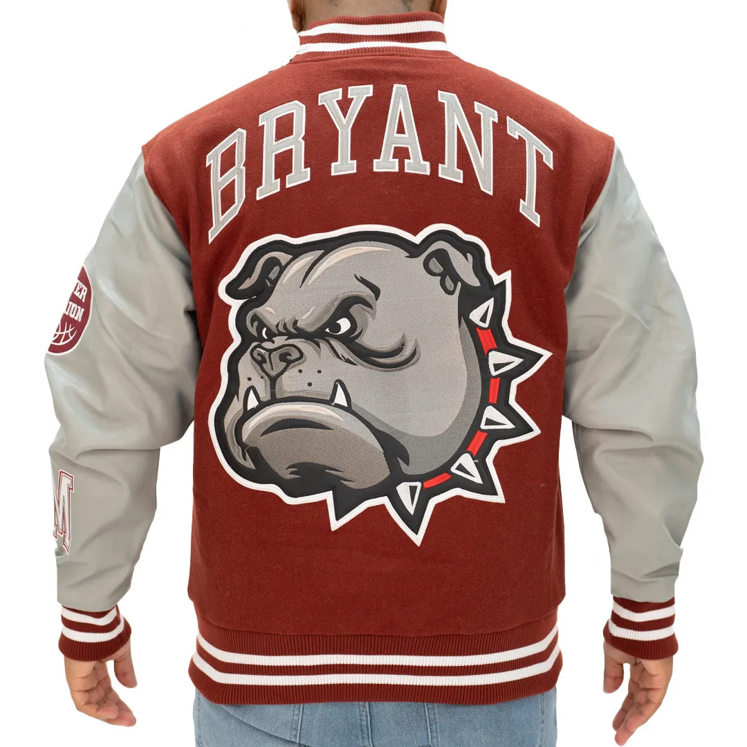 BRYANT LOWER MERION VARSITY JACKET (MAROON)