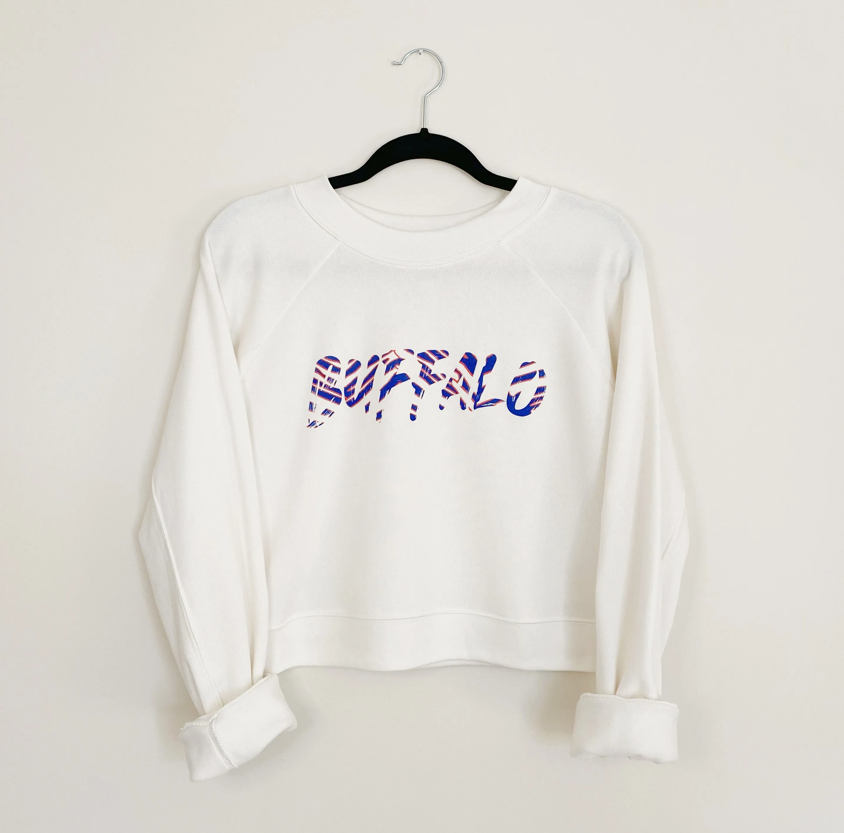 Buffalo Cropped Pullover