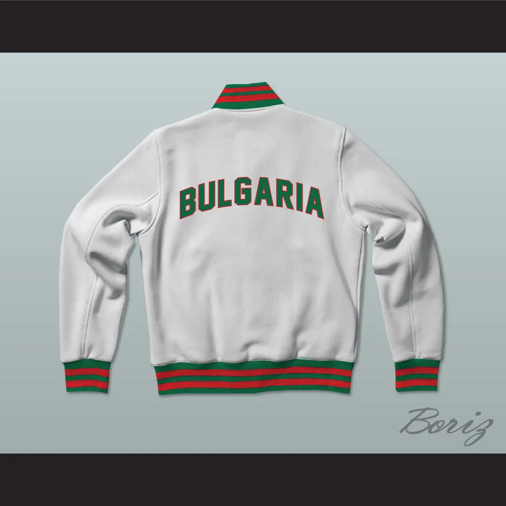 Bulgaria Varsity Letterman Jacket-Style Sweatshirt