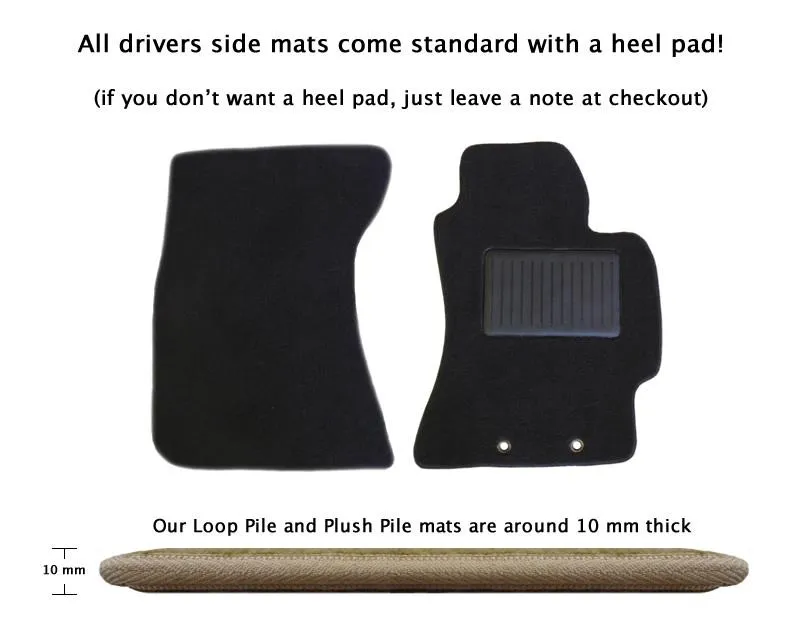 Car Mats to fit Volkswagen Polo Series 6R (Jan 2005 - May 2010)