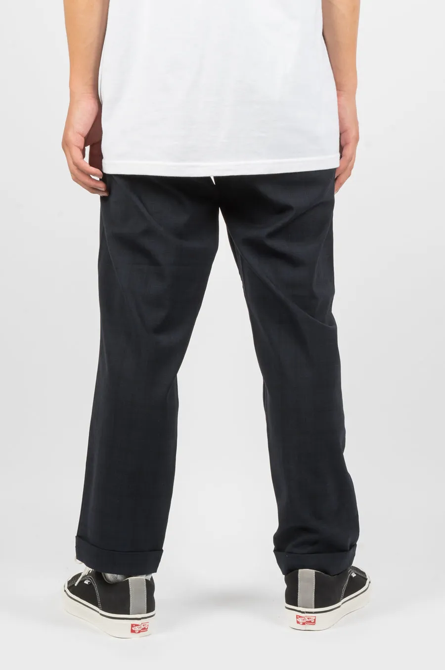 CARHARTT WIP TAYLOR PANT ARMSTRONG CHECK NAVY