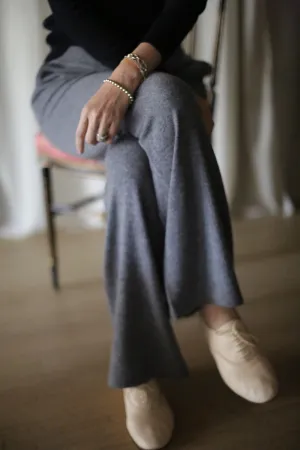 Cashmere Wide Leg Pant