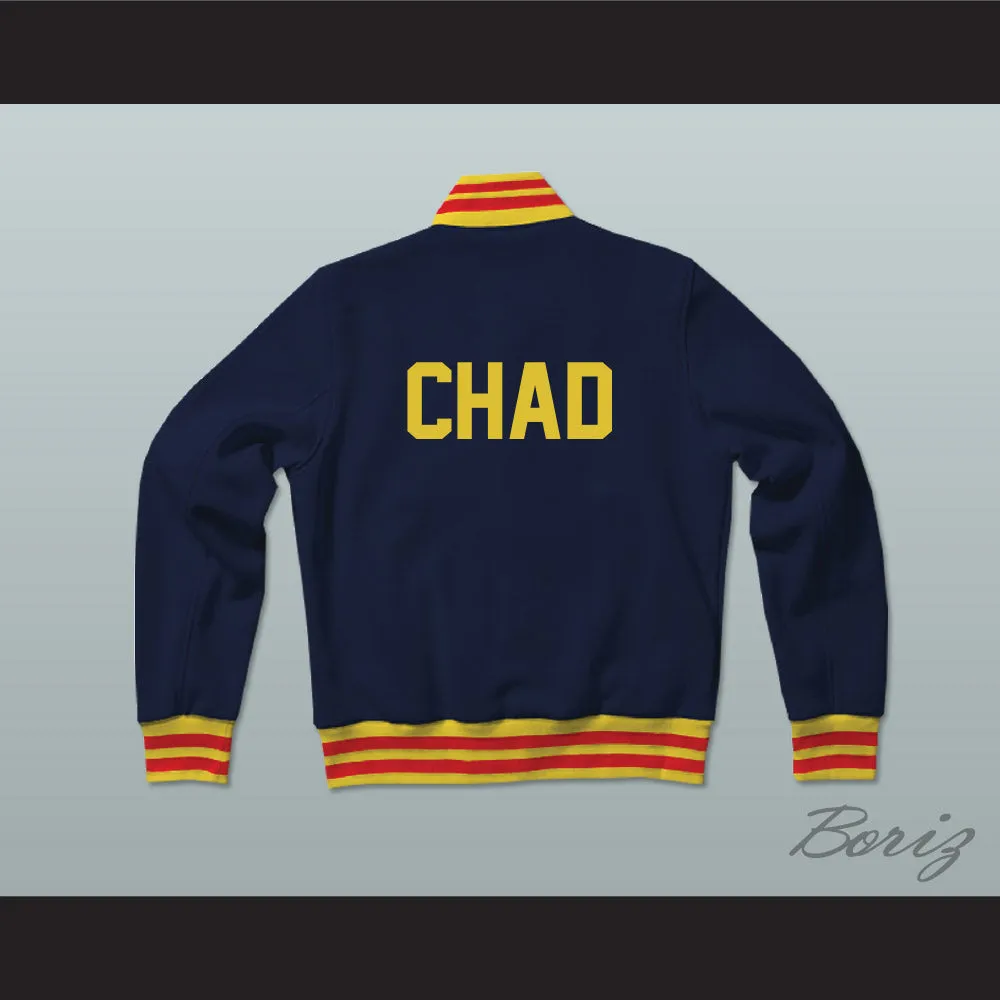 Chad Varsity Letterman Jacket-Style Sweatshirt