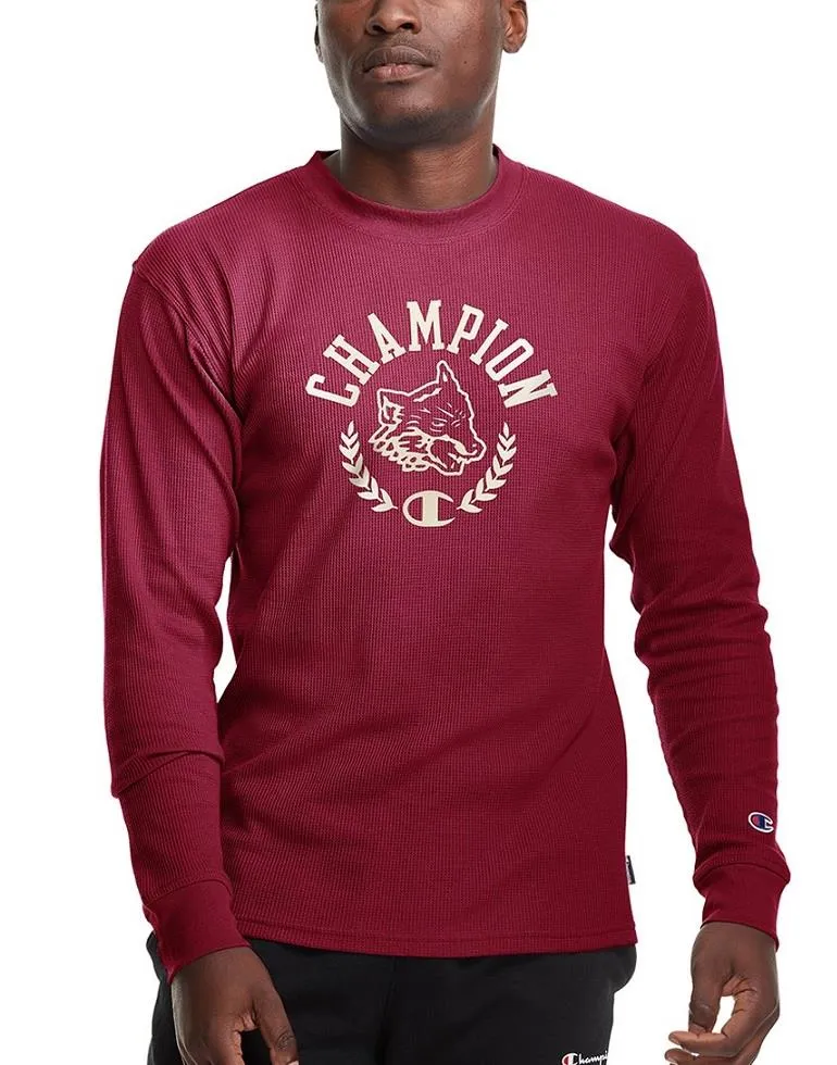 Champion  Waffle-Knit Long-Sleeve - Men
