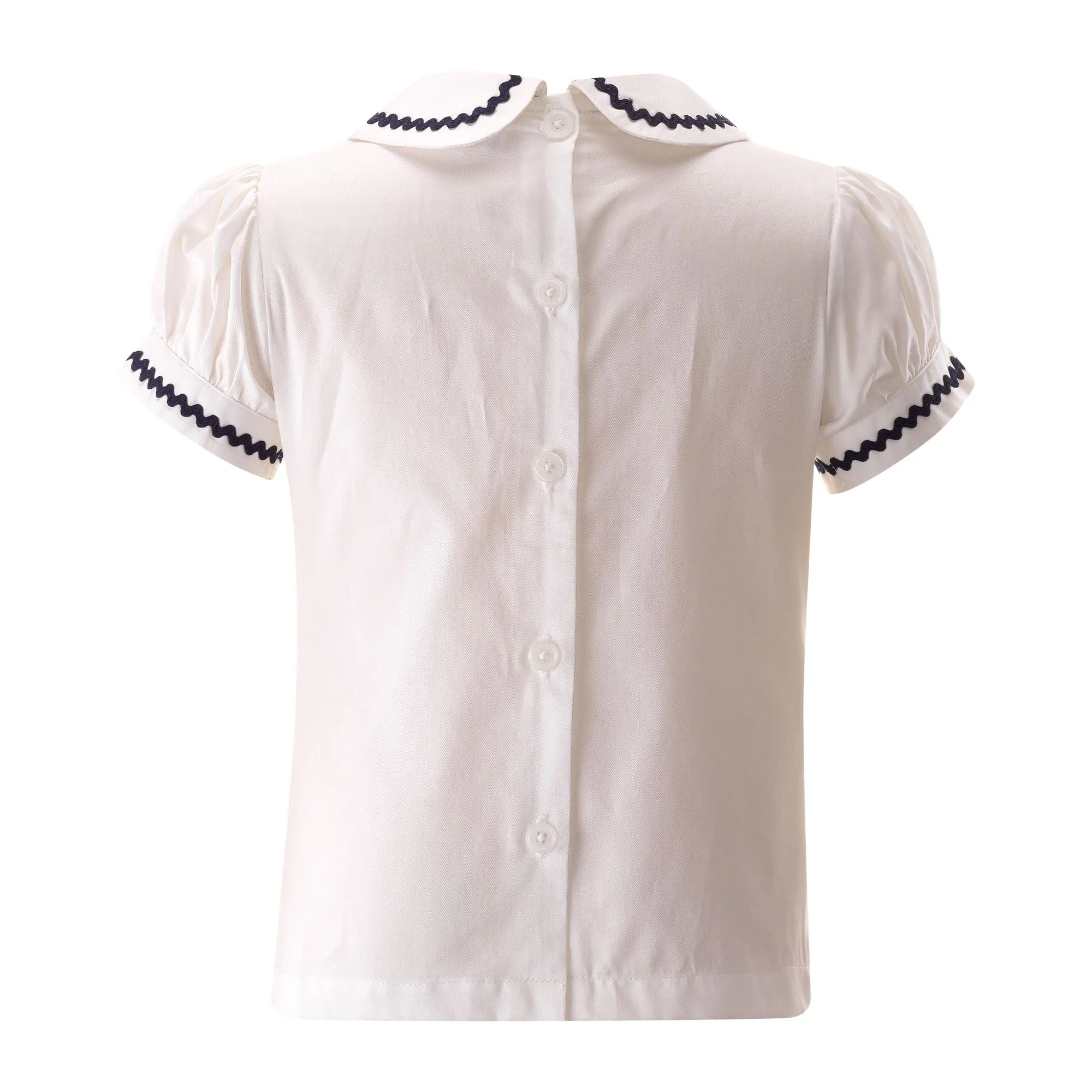Check Skirt and Blouse Set