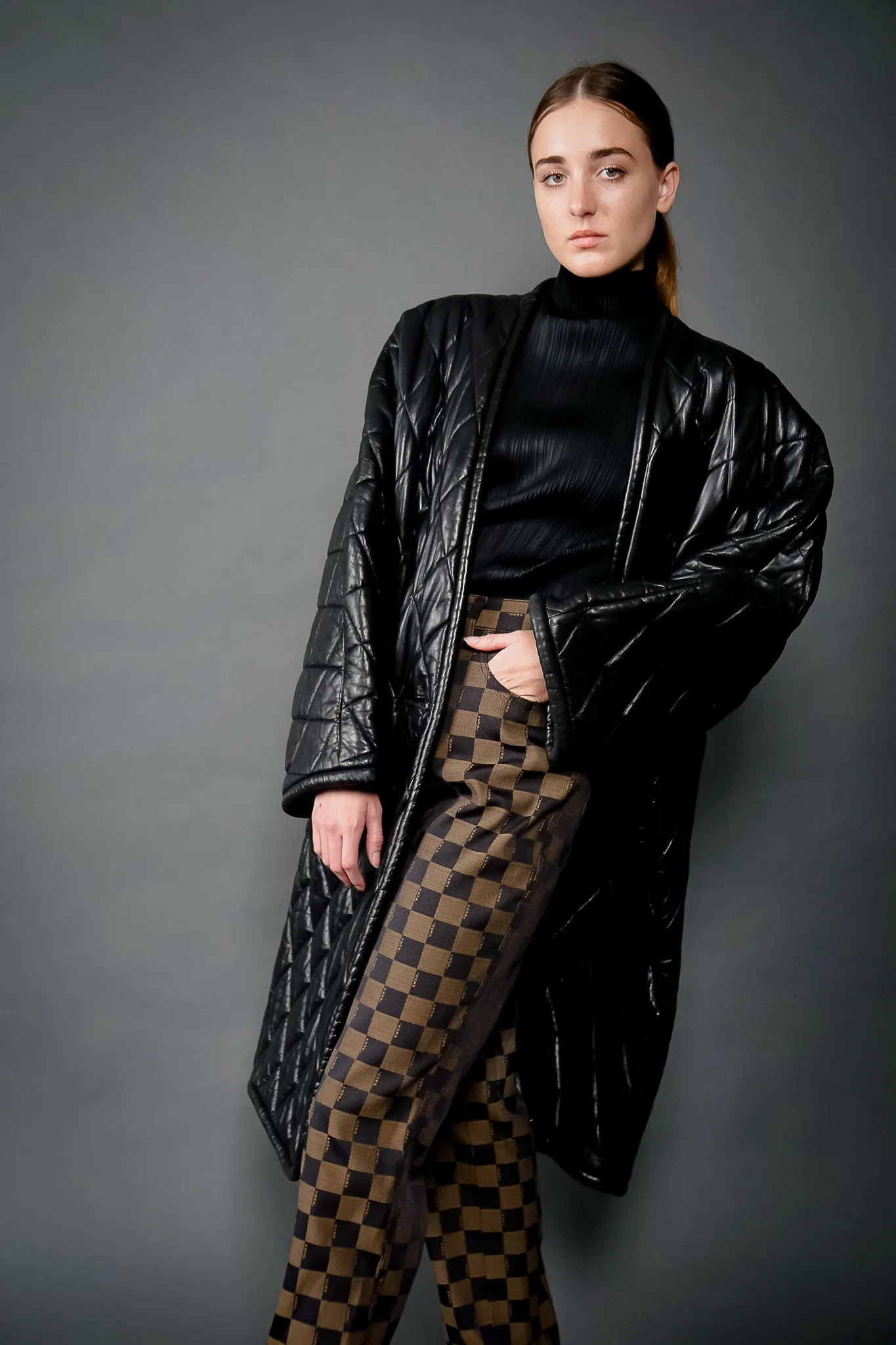 Checkerboard Monogram Pant