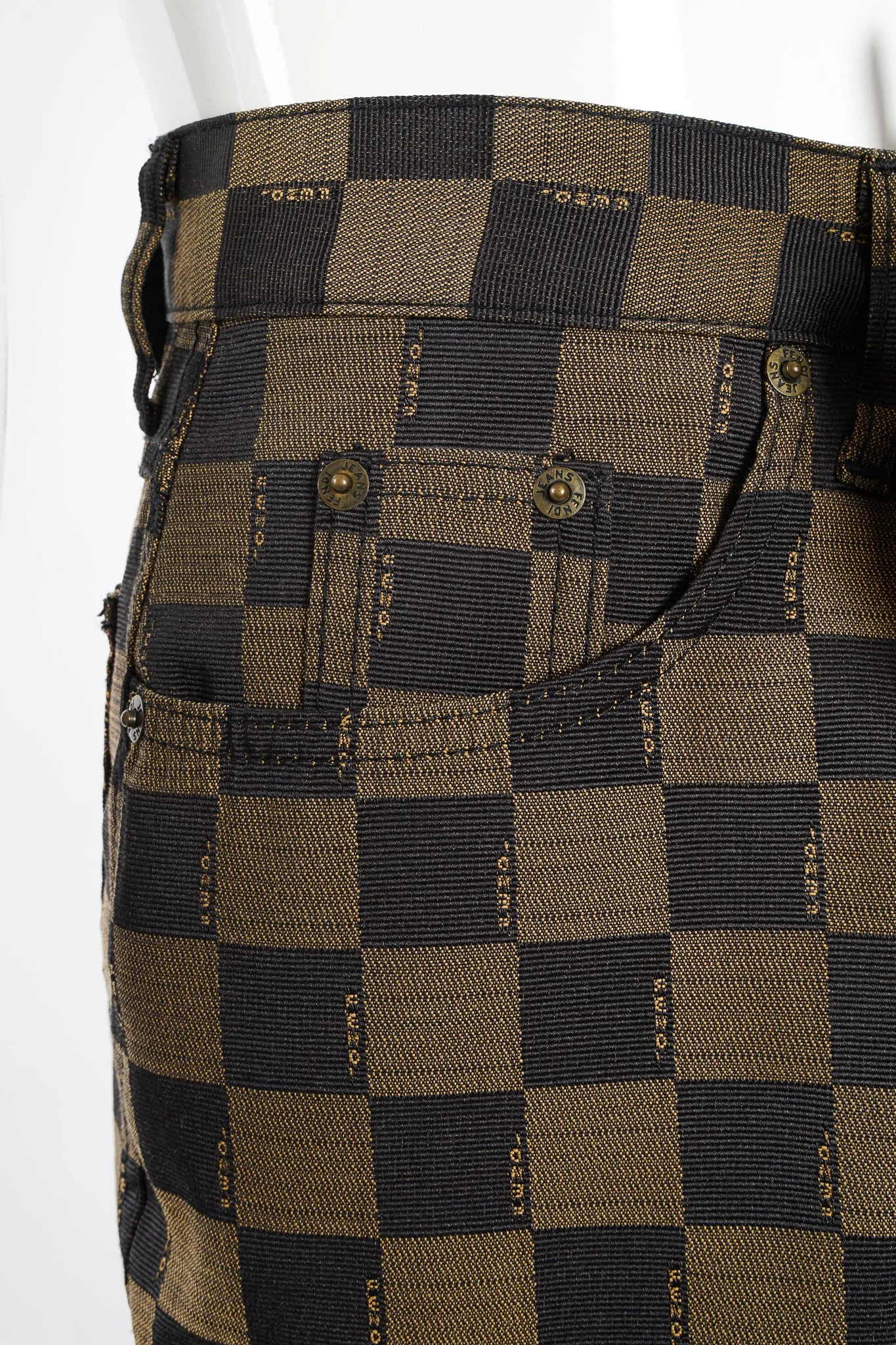 Checkerboard Monogram Pant