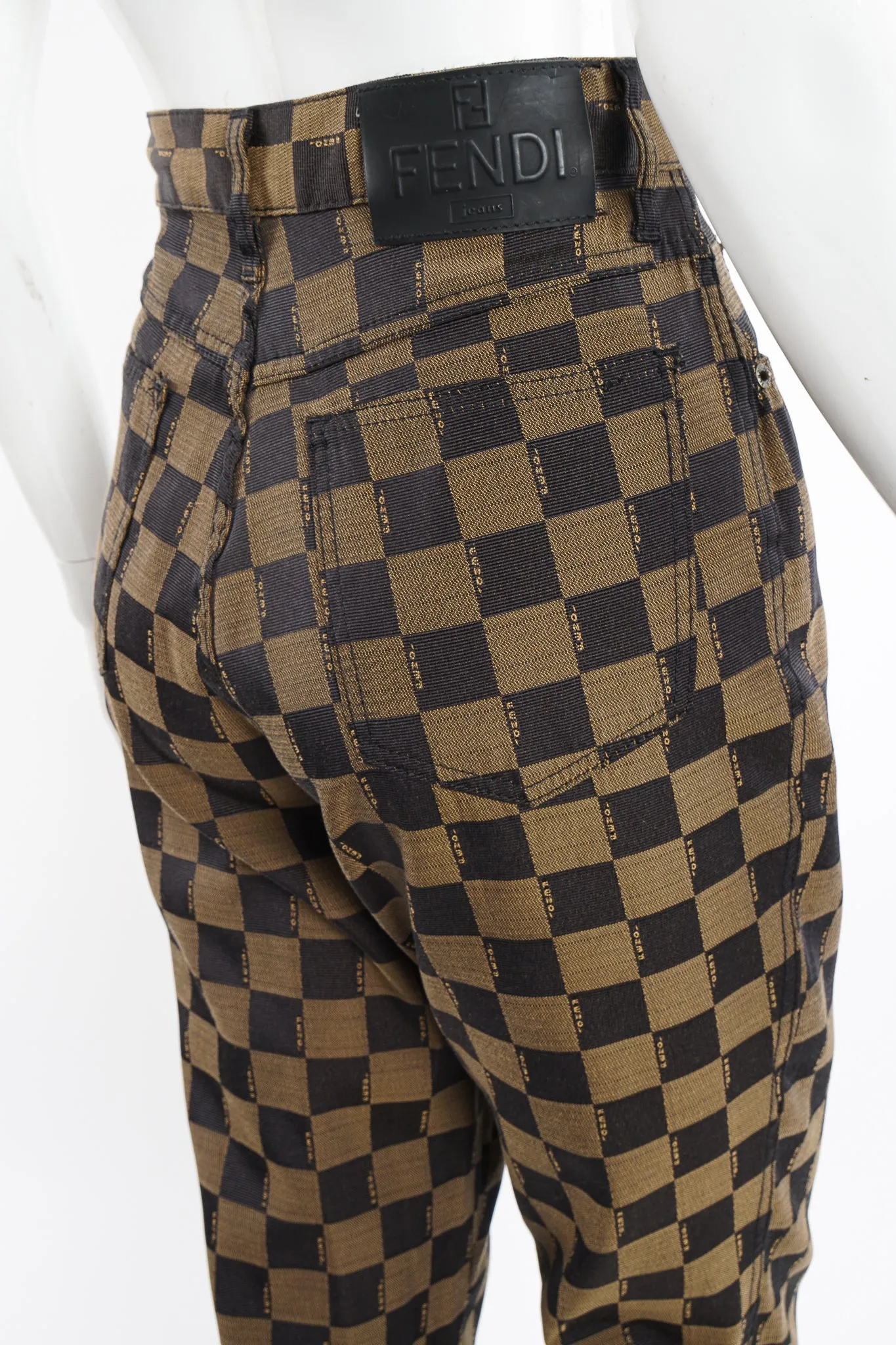 Checkerboard Monogram Pant