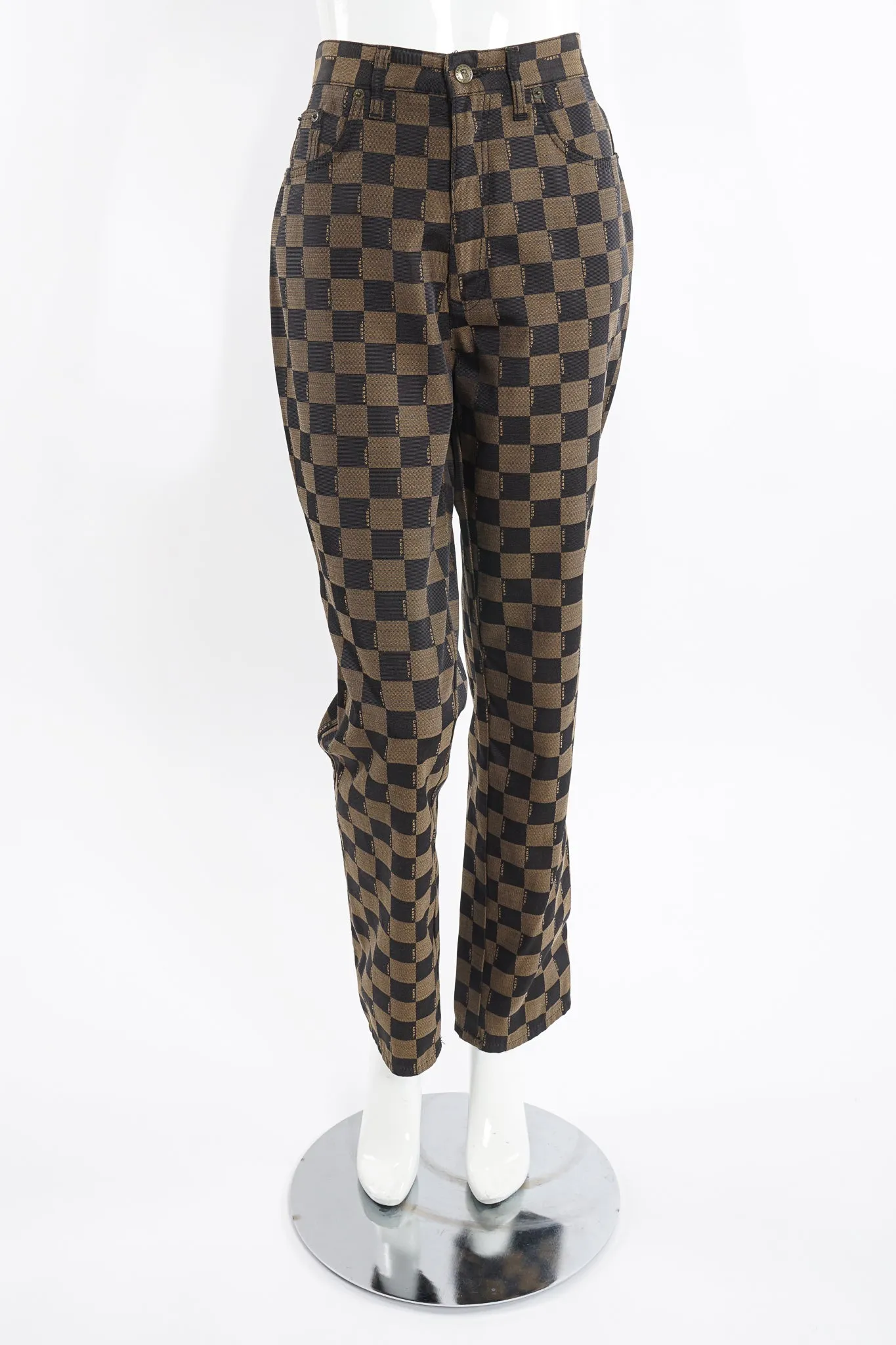 Checkerboard Monogram Pant