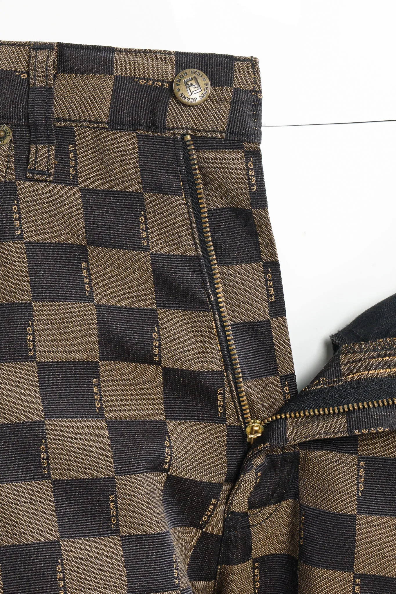 Checkerboard Monogram Pant
