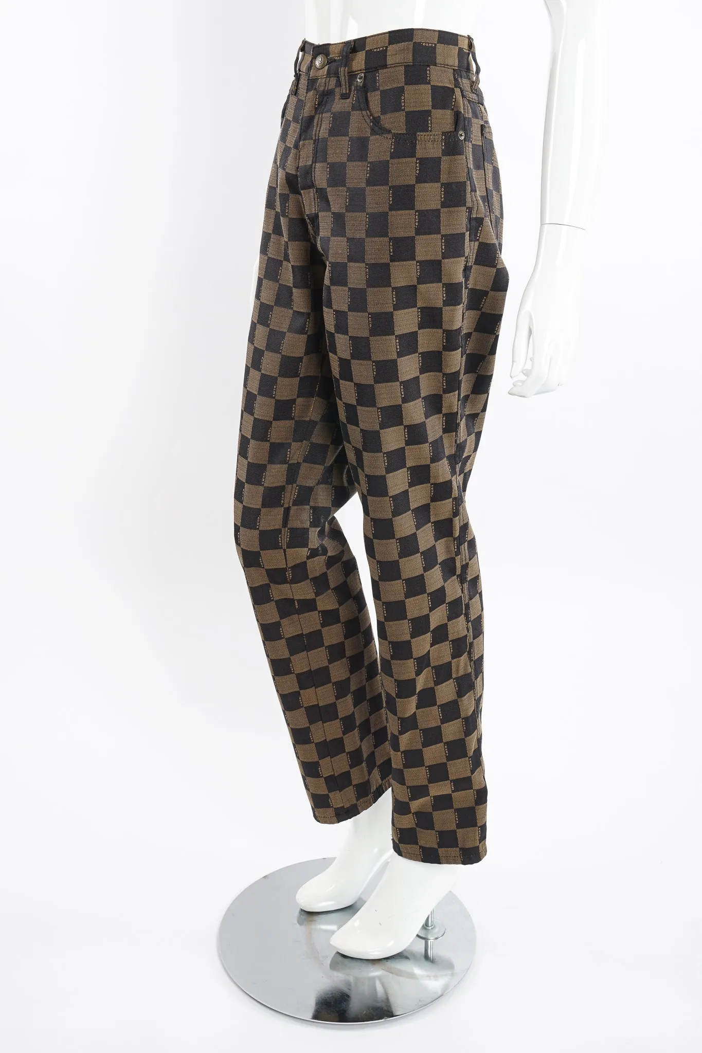 Checkerboard Monogram Pant