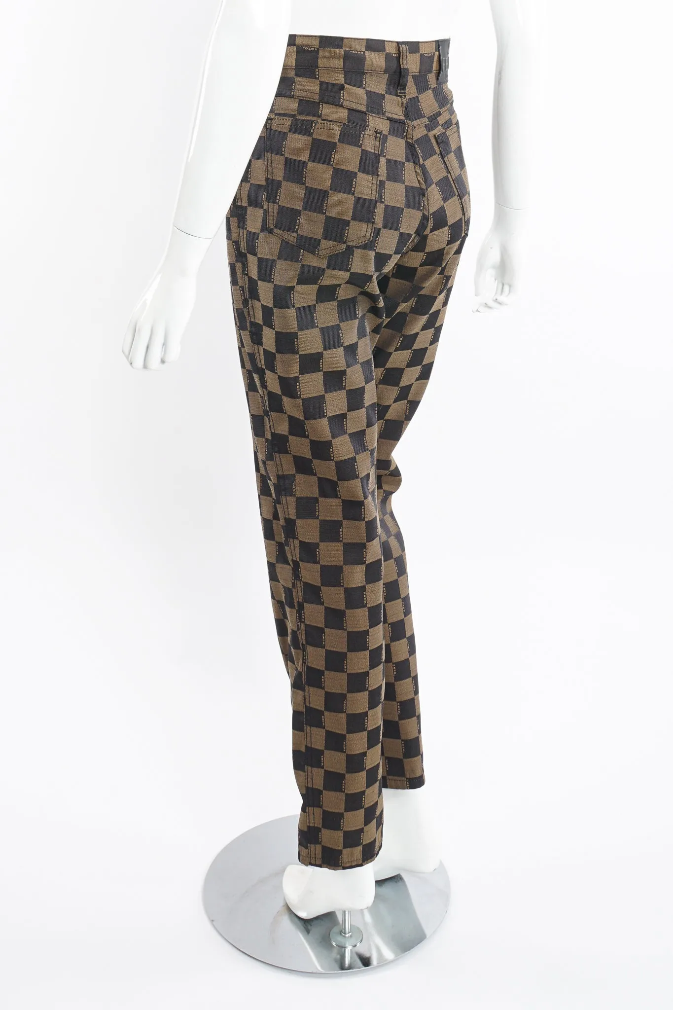 Checkerboard Monogram Pant
