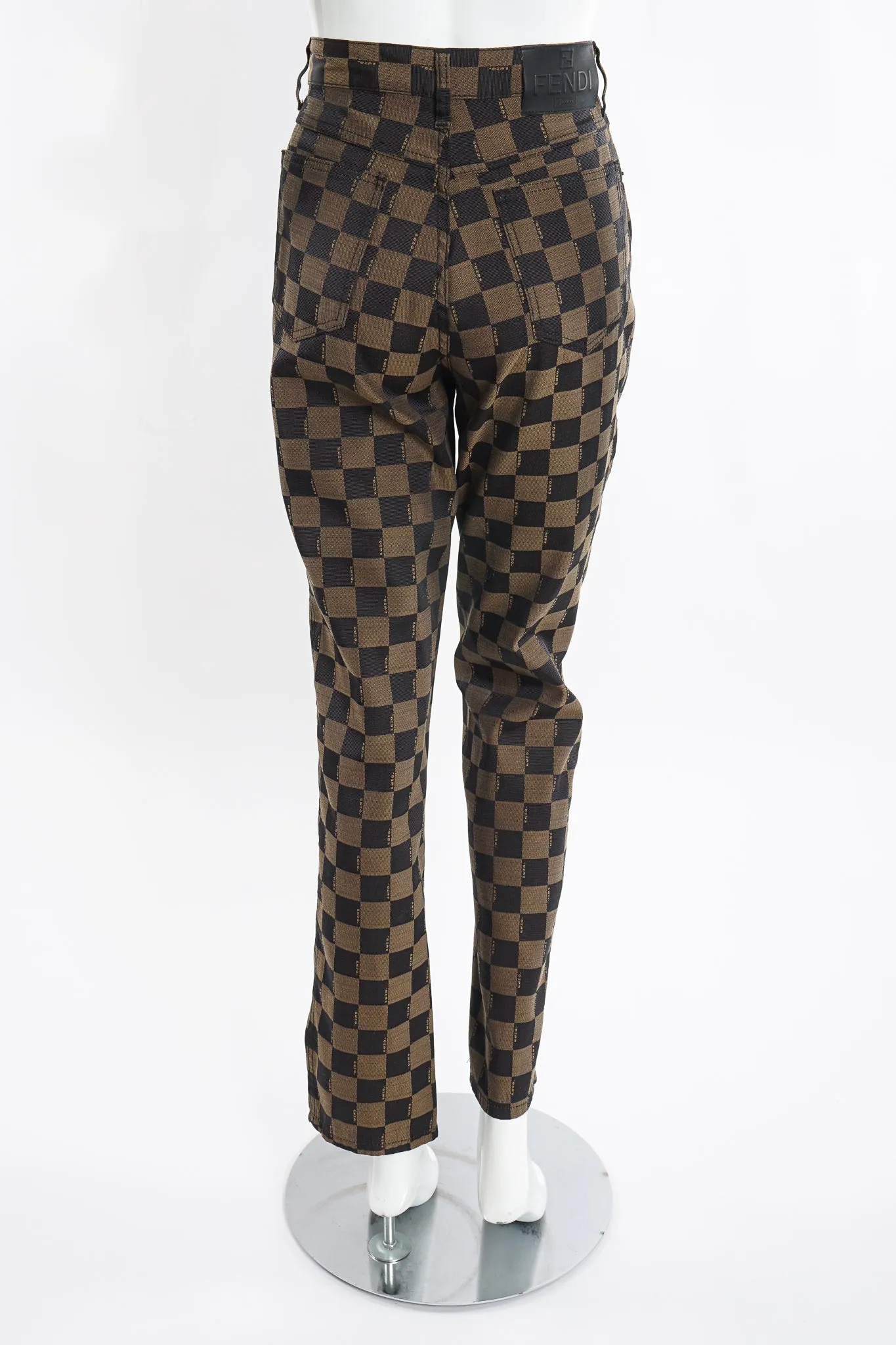 Checkerboard Monogram Pant