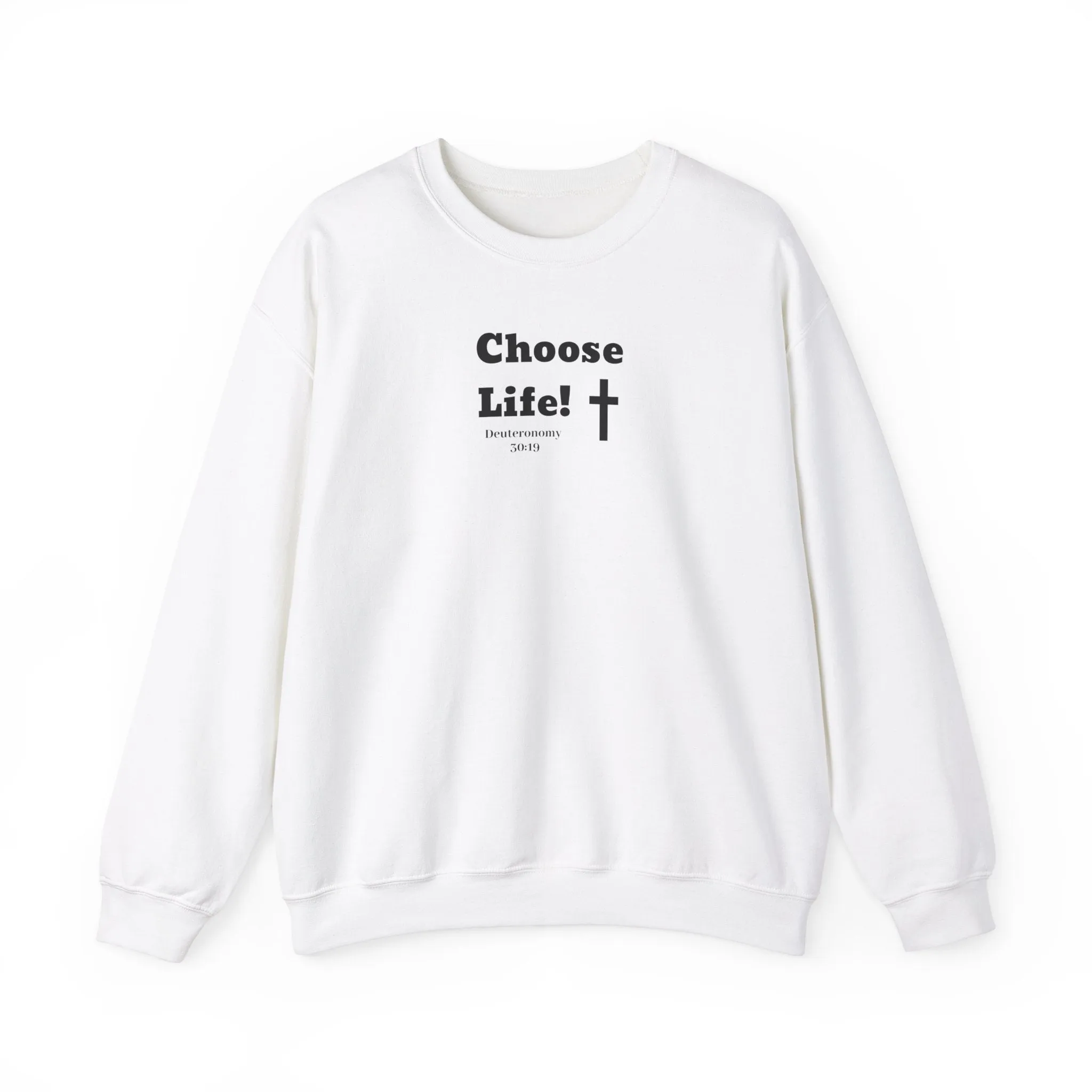 Choose Life 2.0 Men Unisex Heavy Blend™ Crewneck Sweatshirt