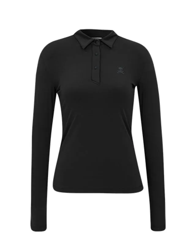 CHUCUCHU Item Polo Tee - Black