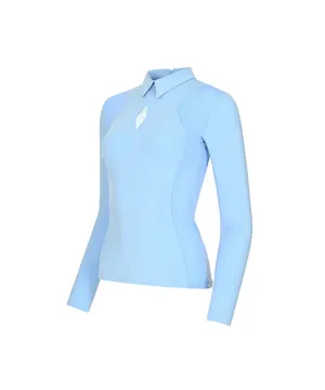 CHUCUCHU New Candy Polo Tee - Sky Blue
