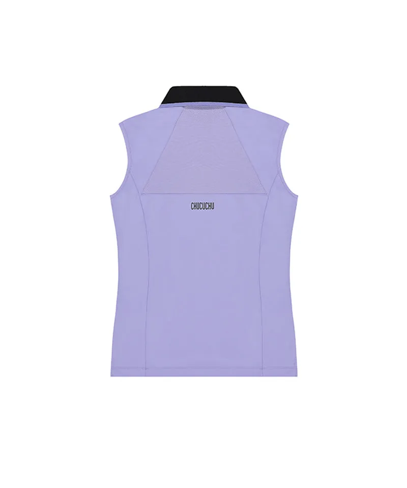 CHUCUCHU Ready Knit Collar Sleeveless - 3 Colors