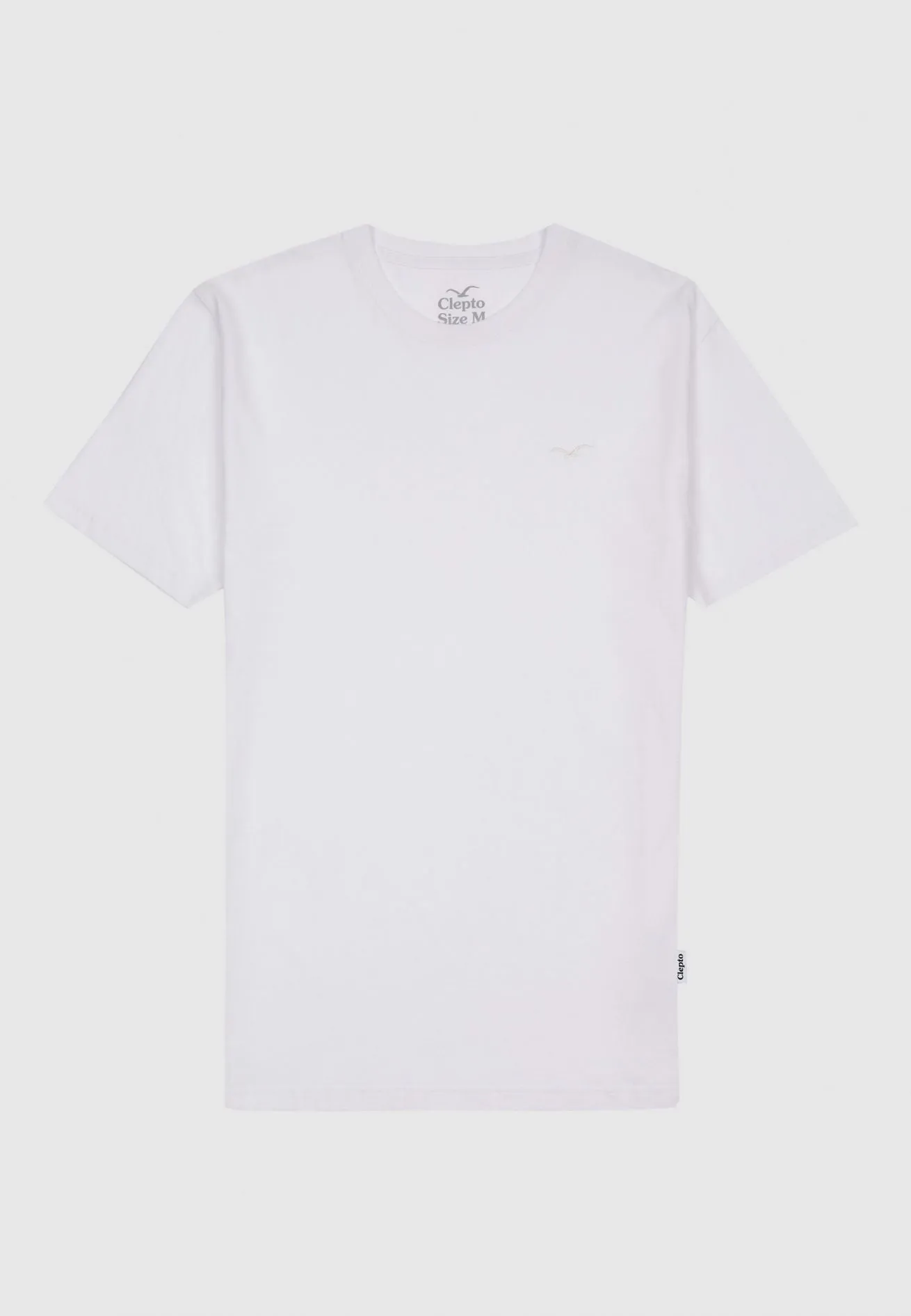 Cleptomanicx Ligull Regular Basic T-Shirt - White