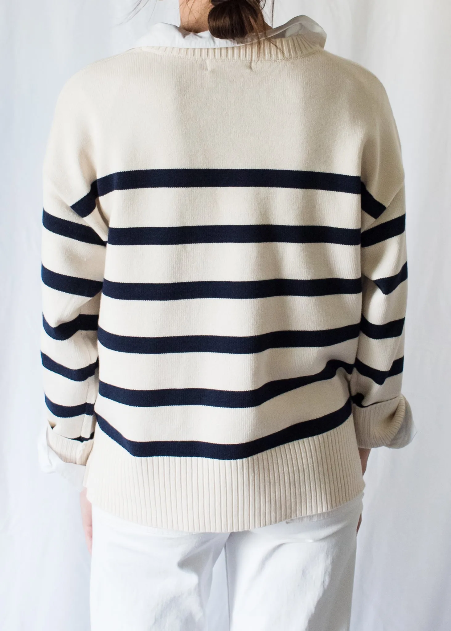 Coastal Vibes Striped Sweater