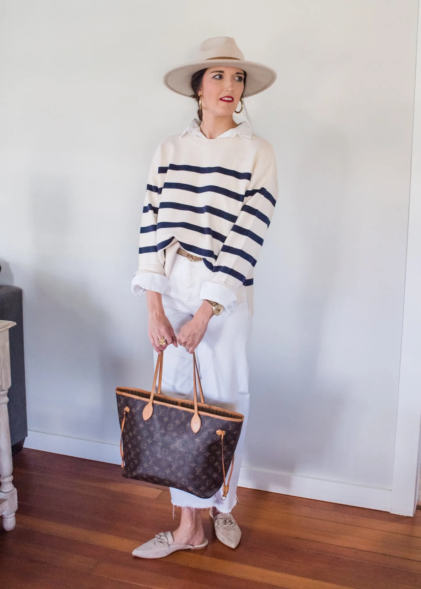 Coastal Vibes Striped Sweater