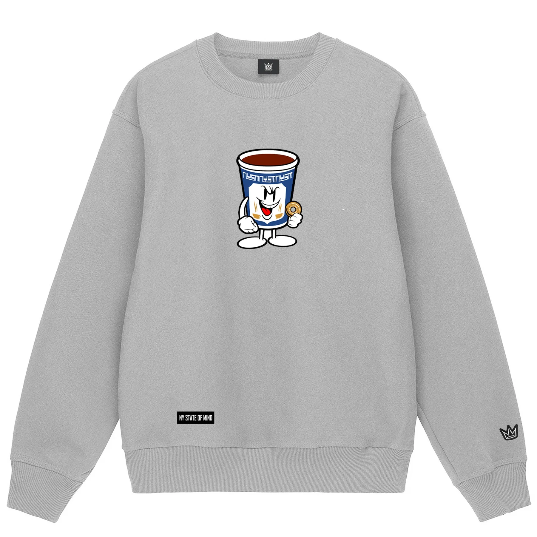 Coffee & A Bagel Crewneck Sweatshirt
