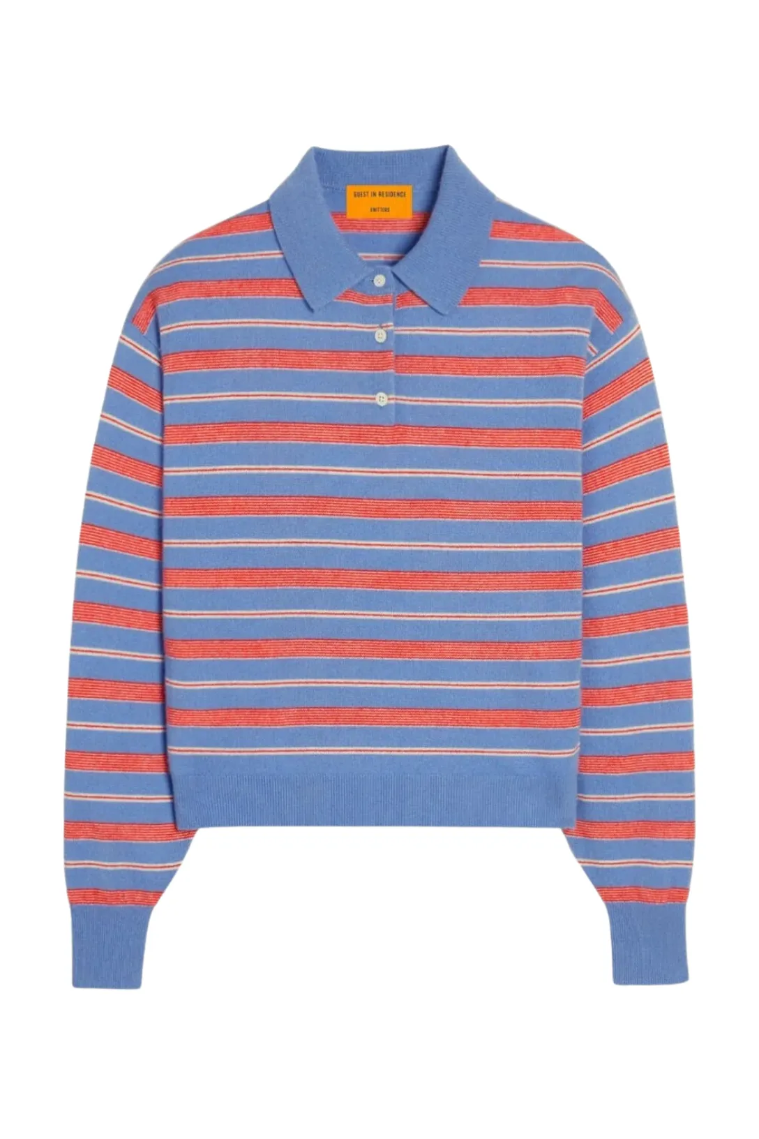 Collegiate Stripe Polo | French Blue Combo