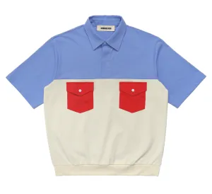 Color Block Western Polo